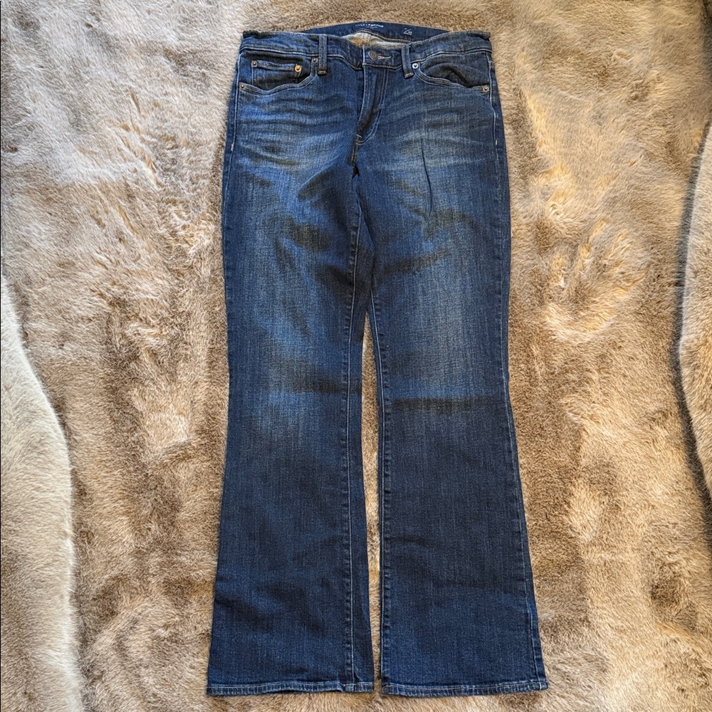 Lucky Brand Dark Blue sweet boot Jeans